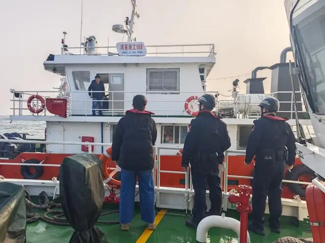 和移民管理警察一起，守護“海上國門”