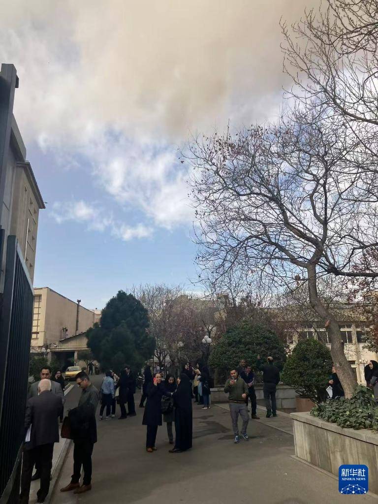 伊朗德黑蘭大學附近襲擊現場