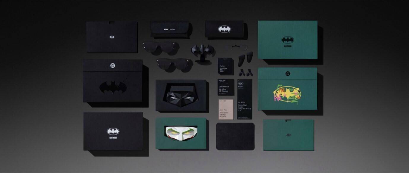雷鳥MWC 2026推蝙蝠俠限定版Air 4 Pro AR眼鏡！