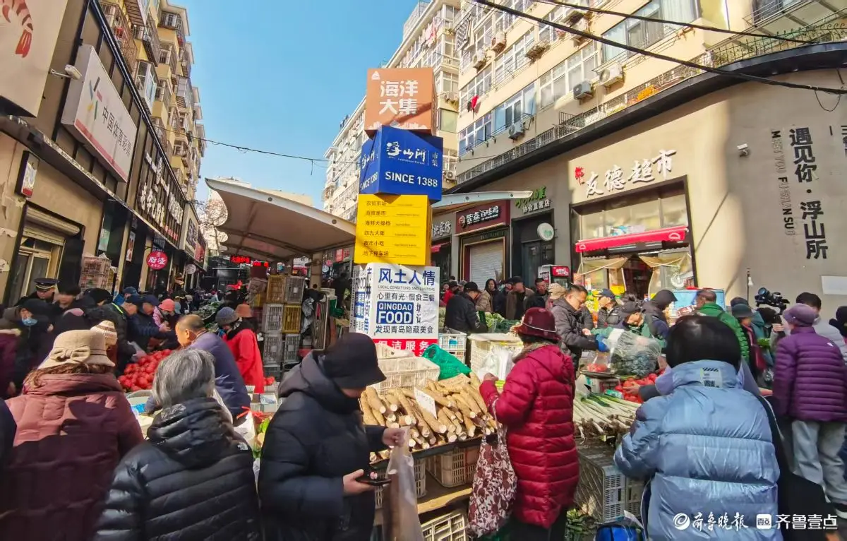 熱鬧的市集，誘人的美食